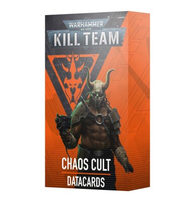 KILL TEAM: CHAOS CULT – DATACARDS (ENG) детальное изображение Kill Team WARHAMMER 40,000