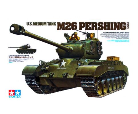 Збірна модель 1/35 Танк M26 Pershing (T26E3) Tamiya 35254 детальное изображение Бронетехника 1/35 Бронетехника