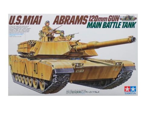Збірна модель 1/35 Основний бойовий танк США Abrams Tamiya 35326 детальное изображение Бронетехника 1/35 Бронетехника