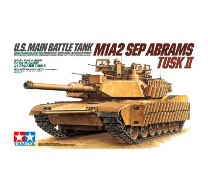 Збірна модель 1/35 Основний бойовий танк США Abrams Tamiya 35326 детальное изображение Бронетехника 1/35 Бронетехника