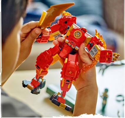 Конструктор LEGO NINJAGO Робот огненной стихии Кая 71808 детальное изображение NINJAGO Lego