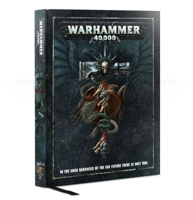 WARHAMMER 40000 RULEBOOK (ENGLISH) детальное изображение Кодексы и правила Warhammer Художественная литература