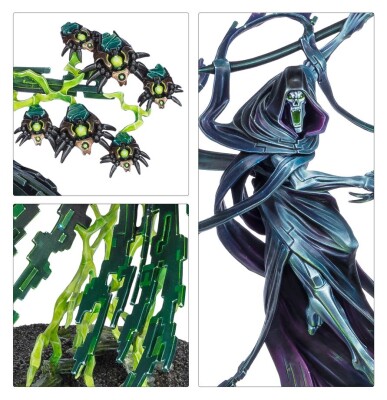 Ігровий набір Warhammer 40000 - NECRONS: C'TAN SHARD OF THE NIGHTBRINGER детальное изображение Некроны Армии Ксеносов