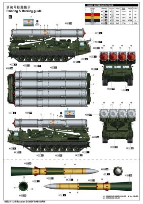 Збірна модель зенітно-ракетного комплексу ЗРК С-300В 9А85 детальное изображение Зенитно ракетный комплекс Военная техника