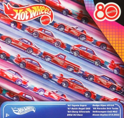 Тематический набор из 8 машинок Hot Wheels 80 лет драйва Mattel (JGK09) детальное изображение Hot Wheels 