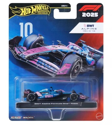 Коллекционный болид Hot Wheels Alpine Pierre Gasly #10 Formula 1 (JKD82) детальное изображение Hot Wheels 
