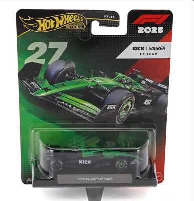 Коллекционный болид Hot Wheels SAUBER #27 NICO HULKENBERG Formula 1 (JKD84) детальное изображение Hot Wheels 