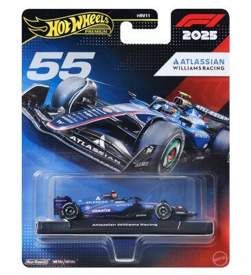 Коллекционный болид Hot Wheels Williams Carlos Sainz #55 Formula 1 (JKD85) детальное изображение Hot Wheels 