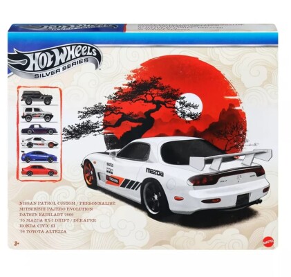 Тематический набор машинок Hot Wheels Дорогами Японии (JLB23) детальное изображение Hot Wheels 