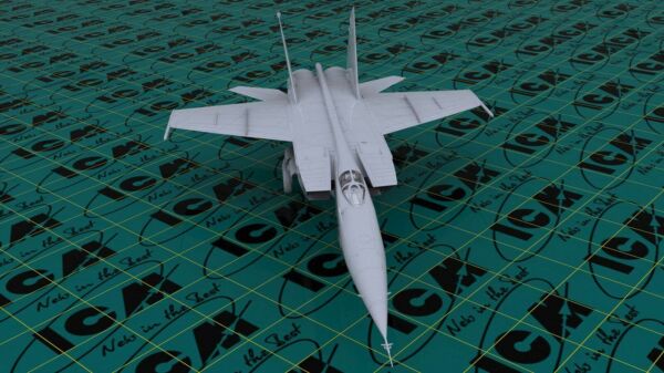 Buildable model of the Soviet reconnaissance aircraft MiG-25 RBT детальное изображение Самолеты 1/48 Самолеты
