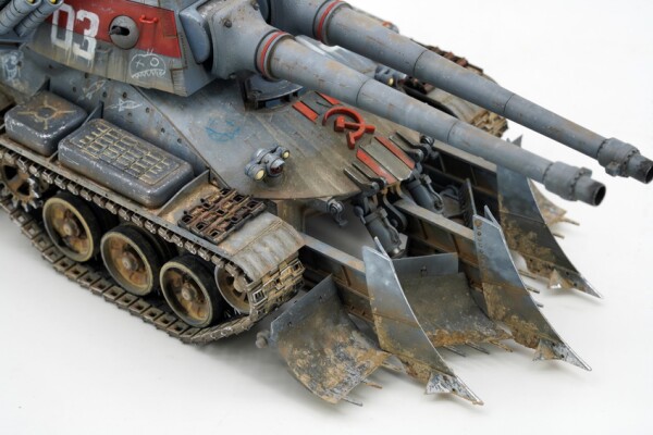 Scale model 1/35 Tank "Apocalypse" version 2.0 Border Model BC-003 детальное изображение Бронетехника 1/35 Бронетехника