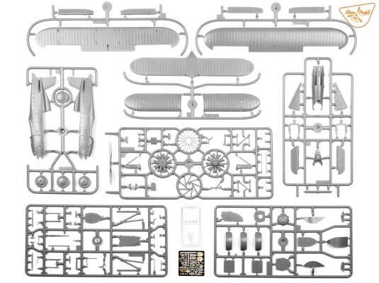 Збірна модель 1/48 Літак F4B-4 ВМС США Clear Prop CP4826 детальное изображение Самолеты 1/48 Самолеты