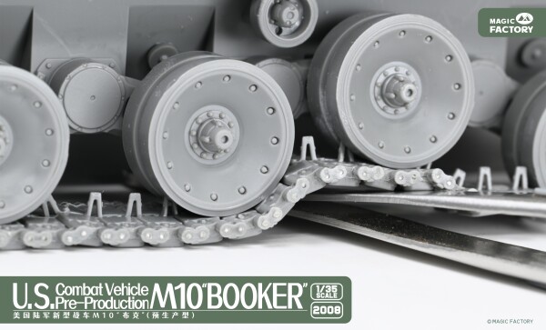 Збірна модель 1/35 Бойова машина США M10 Booker Magic Factory 2008 детальное изображение Бронетехника 1/35 Бронетехника