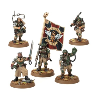 Ігровий набір Warhammer 40000 - ASTRA MILITARUM: BATTLEFORCE - ASTRA MILITARUM PLATOON детальное изображение Имперская Гвардия Армии Империума