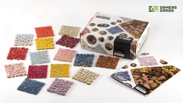 Набір пучків трави квіти Flower Core Set Gamers Grass GGSB-FCS детальное изображение Наборы деталировки Диорамы