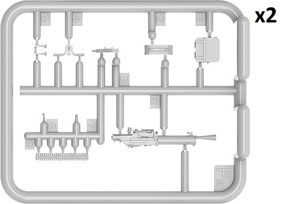 Сборная модель 1/35 Бронеавтомобиль Austin 3-й серии с интерьером (немецкая, австро-венгерской) детальное изображение Автомобили 1/35 Автомобили