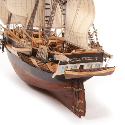 Scale wooden model 1/75 HMS Erebus OcCre 12009 детальное изображение Корабли Модели из дерева