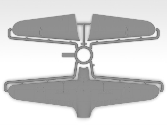Збірна модель 1/32 Німецький штурмовик Hs 123A-1 (пізній випуск) ICM 32015 детальное изображение Самолеты 1/32 Самолеты