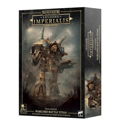 Ігровий набір Warhammer 40000 - HORUS HERESY: LEGIONS IMPERIALIS - MECHANICUM: WARLORD TITAN+QUAKE CANNON &amp; BEAM/EX детальное изображение Ересь Хоруса WARHAMMER 40,000