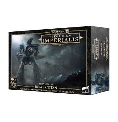 Ігровий набір Warhammer 40000 – HORUS HERESY: LEGIONS IMPERIALIS – MECHANICUM: REAVER TITAN GRAV/OBL &amp; VOLK/ANNH детальное изображение Ересь Хоруса WARHAMMER 40,000