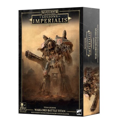 Ігровий набір Warhammer 40000 - HORUS HERESY: LEGIONS IMPERIALIS - MECHANICUM: WARLORD TITAN W/VOLKITE &amp; MACRO GAT детальное изображение Ересь Хоруса WARHAMMER 40,000