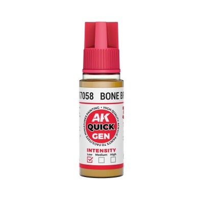 Акриловая краска BONE BROWN / Коричневая кость QUICK GEN COLOR AK-interactive AK 17058 детальное изображение QUICK GEN COLOR Краски