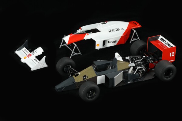 Збірна модель 1/12 Болід McLAREN MP4/4 1988 Meng RS-004 детальное изображение Автомобили 1/12 Автомобили