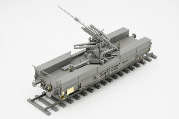 Збірна модель 1/35 Німецька 88-мм гармата FlaK 36 з SSys Wagon Border Model BT-044 детальное изображение Артиллерия 1/35 Артиллерия
