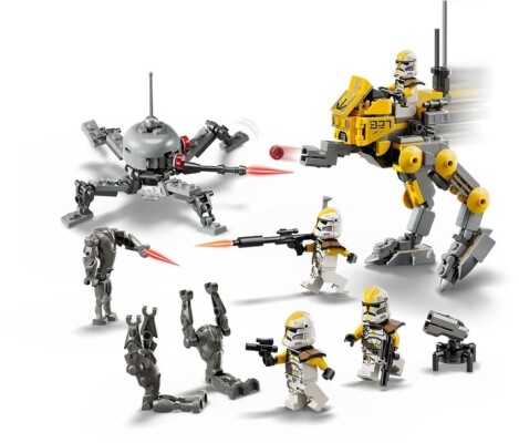 Конструктор LEGO Star Wars Боевой отряд бойцов-клонов 327-го галактического корпуса 75431 детальное изображение Star Wars Lego