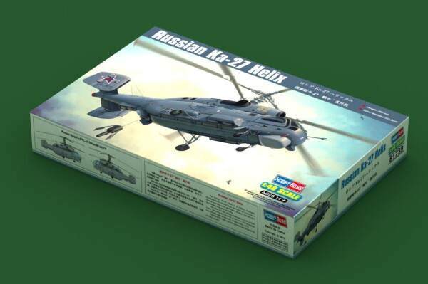 Сборная модель 1/48 Вертолет Ка-27 Helix ХоббиБосс 81739 детальное изображение Вертолеты 1/48 Вертолеты
