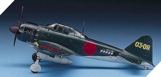 Збірна модель 1/72 Літак Zero Fighter Type 52C [A6M5C] Academy 12493 детальное изображение Самолеты 1/72 Самолеты