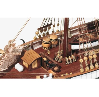 Scale wooden model 1/65 Spanish ship &quot;Aurora&quot; OcCre 13001 детальное изображение Корабли Модели из дерева