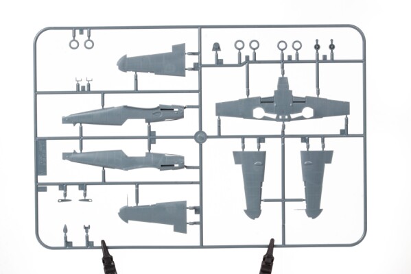 Збірна модель 1/72 Літак Messerschmitt Bf 109G-2 Eduard 70156 детальное изображение Самолеты 1/72 Самолеты