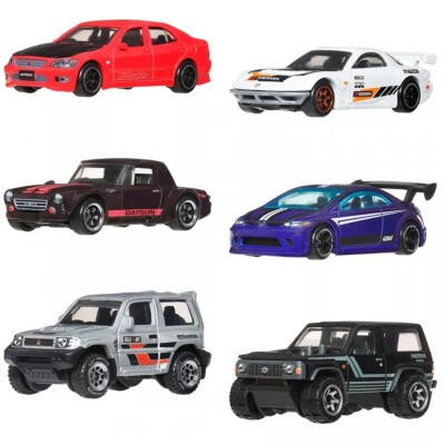 Тематический набор машинок Hot Wheels Дорогами Японии (JLB23) детальное изображение Hot Wheels 