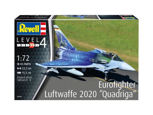 Eurofighter Luftwaffe 2020 Quadriga детальное изображение Самолеты 1/72 Самолеты