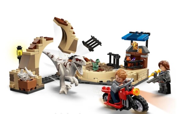 LEGO Jurassic World Atrociraptor Motorcycle Chase 76945 детальное изображение Jurassic Park Lego