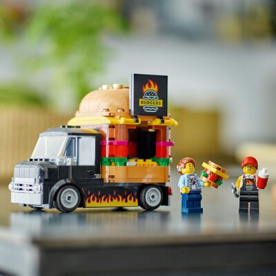 Constructor LEGO City Hamburger Truck 60404 детальное изображение City Lego