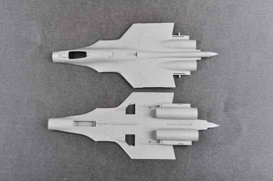 Збірна модель 1/72 Винищувач Су-33 Flanker D Trumpeter 01667 детальное изображение Самолеты 1/72 Самолеты