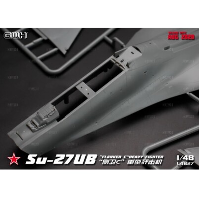 Сборная модель 1/48 Самолет Су-27УБ &quot;Flanker-C&quot; Great Wall Hobby L4827 детальное изображение Самолеты 1/48 Самолеты