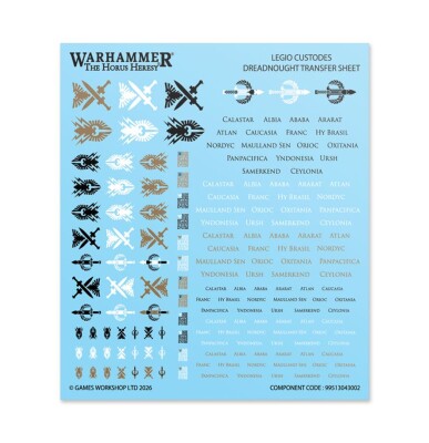 Ігровий набір Warhammer 40000 - HORUS HERESY: LEGIO CUSTODES - CUSTODIAN DREADNOUGHT детальное изображение Ересь Хоруса WARHAMMER 40,000