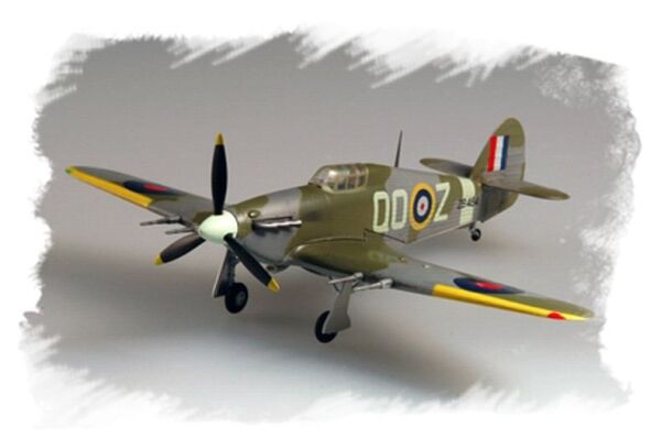 Сборная модель британского истребителя  &quot;Hurricane&quot; MK II детальное изображение Самолеты 1/72 Самолеты
