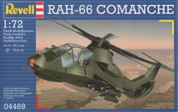 RAH-66 Comanche детальное изображение Вертолеты 1/72 Вертолеты