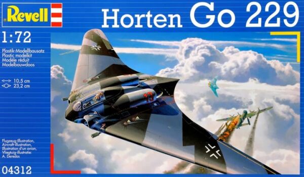 Horten Go-229 детальное изображение Самолеты 1/72 Самолеты
