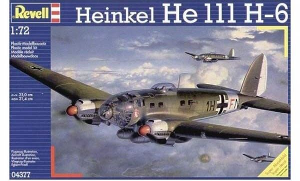 Heinkel HE 111 H-6 детальное изображение Самолеты 1/72 Самолеты