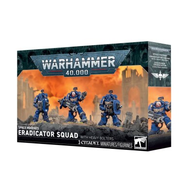 Игровой набор Warhammer 40000 - SPACE MARINES: ERADICATOR SQUAD WITH HEAVY BOLTERS детальное изображение Ультрамарины Космические Десантники