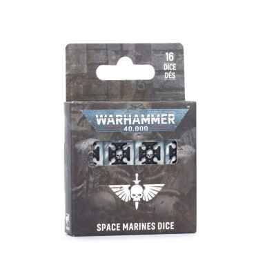 Игровые кубы WARHAMMER 40000: SPACE MARINES DICE детальное изображение Кубы WARHAMMER 40,000