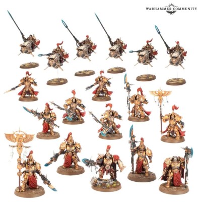 ADEPTUS CUSTODES BATTLEFORCE: AURIC CHAMPIONS детальное изображение Кустодианская Гвардия WARHAMMER 40,000