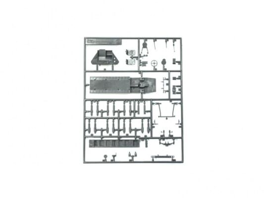 Збірна модель 1/35  Бронетранспортер HANOMAG SD.KFZ 251/1 Tamiya 35020 детальное изображение Бронетехника 1/35 Бронетехника
