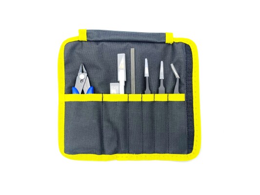 Tool set (nippers, tweezers, needle file, knife, case) детальное изображение Разное Инструменты