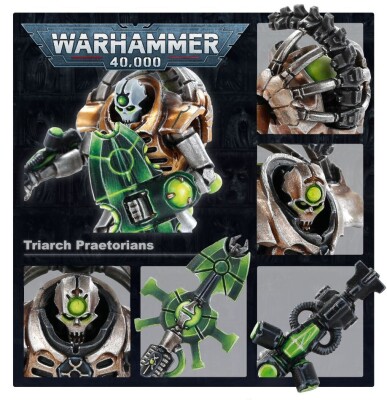 NECRON: TRIARCH PRAETORIANS детальное изображение Некроны WARHAMMER 40,000